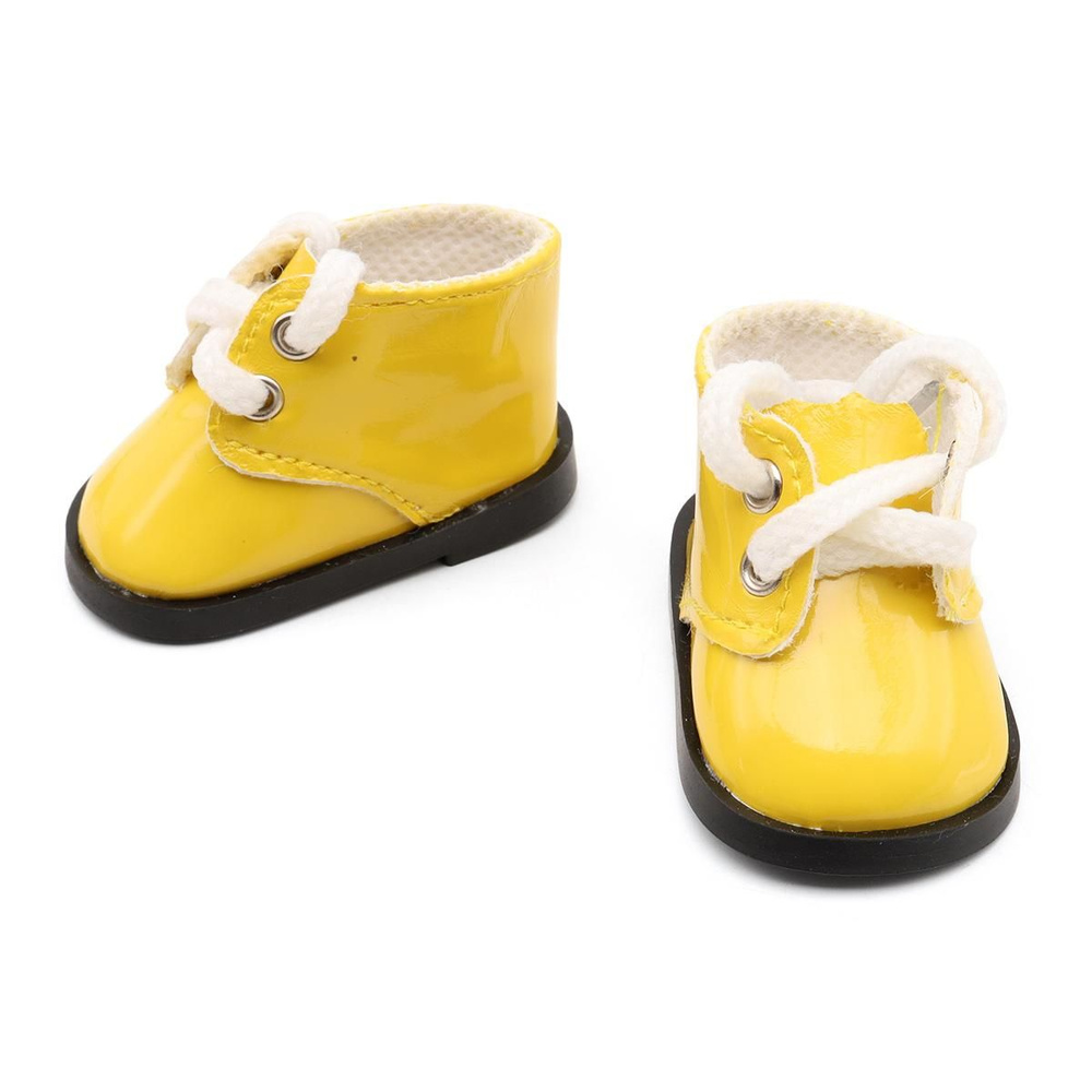 Ботиночки для кукол Astra&Craft Желтые, 1 пара, SH-0063 #1