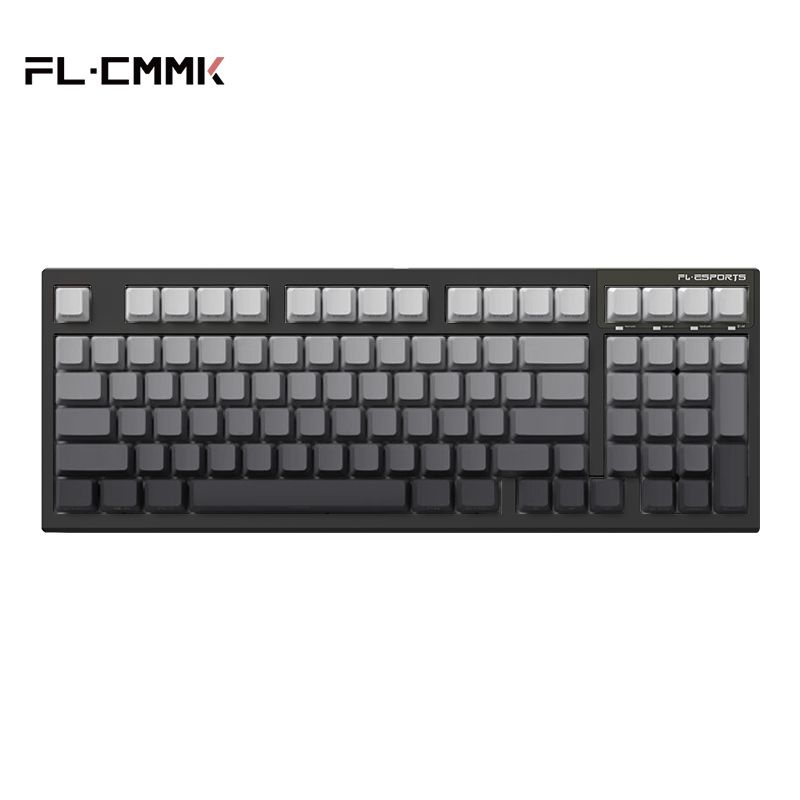 FL.Esports Игровая клавиатура беспроводная FL980V2 Pro Mechanical Keyboard, (Kailh Red Box), Английская #1