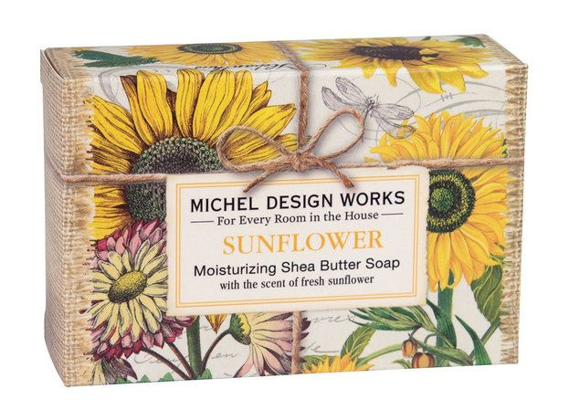 Парфюмированное мыло в бумажной обертке Sunflower Boxed Single Soap  #1