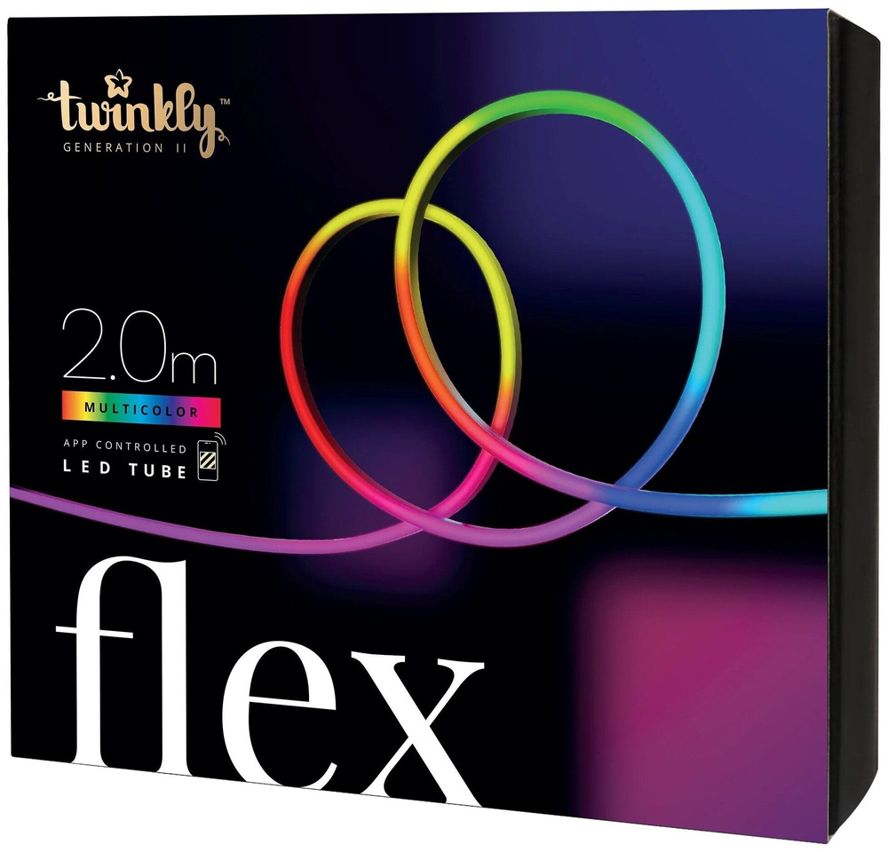 Twinkly Умная светодиодная лента Flex (2 м, 192 светодиода), RGB свет, 15 Вт, Светодиодная, 1 шт.  #1