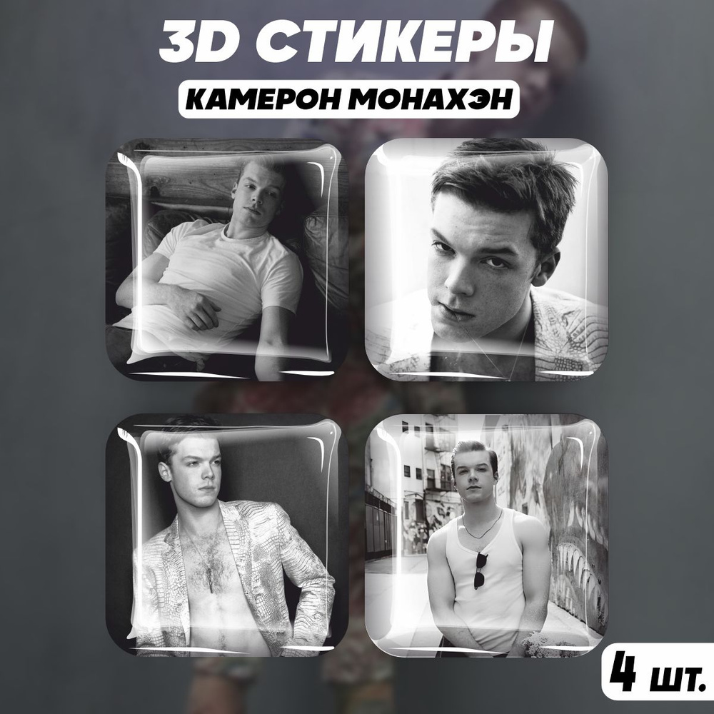Наклейки на телефон 3D стикеры Камерон Монахэн #1