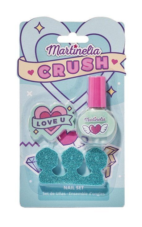 Набор детской косметики для ногтей Crush Nail Set Blue #1