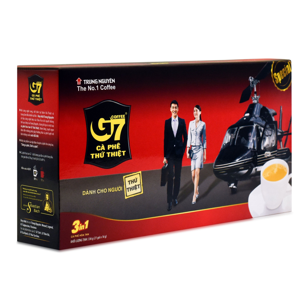 Кофе растворимый G7 Instant Coffee Порошковый 336г. 21шт. #1