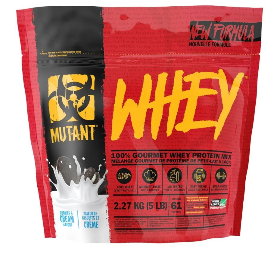 Mutant Whey (2.27 кг) Печенье со Сливками #1