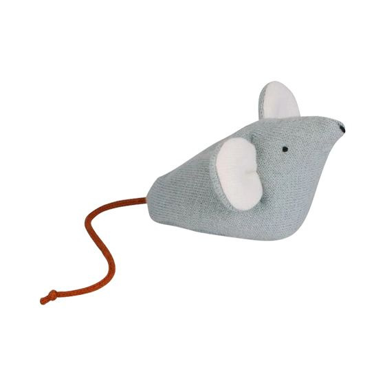 Развивающая игрушка Saga Copenhagen "Throwing Mouse", нежно-голубая #1