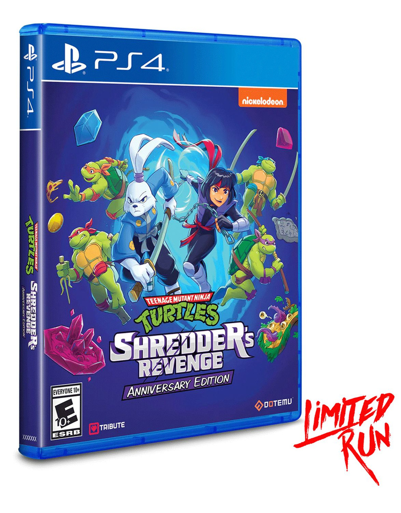 Игра Teenage Mutant Ninja Turtles: Shredder's Revenge Anniversary Edition US (PlayStation 4, Английская #1