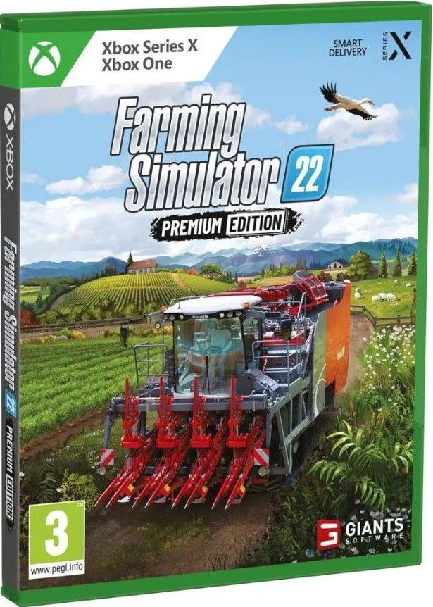 Игра Farming Simulator 22. Premium Edition (Xbox One, Xbox Series, Русские субтитры)  #1