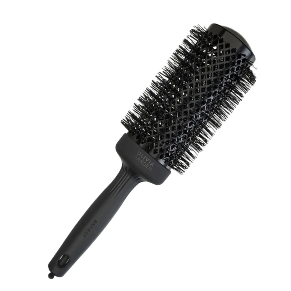 Olivia Garden Термобрашинг для укладки волос EXPERT BLOWOUT SPEEDXL Wavy Bristles Black Label, 55 мм #1