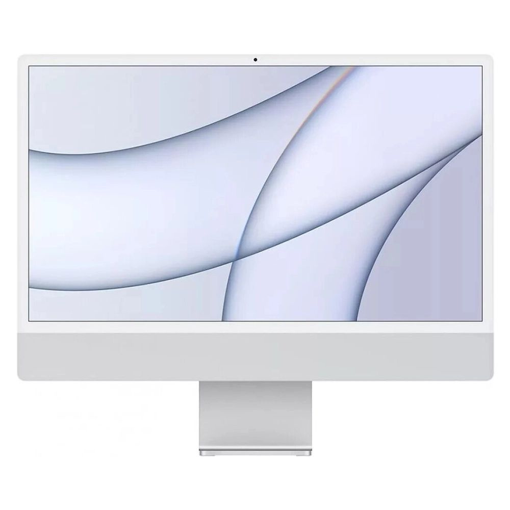 Apple 24" Моноблок A2873 (Apple M3 (8 CPU, 10 GPU), RAM 8 ГБ, SSD 256 ГБ, macOS), MQRJ3RU/A, серебристый #1