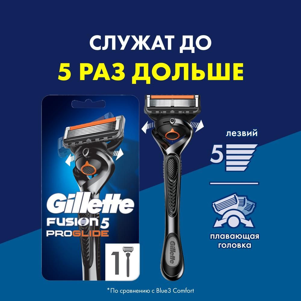 Бритва Gillette Fusion5 ProGlide с 1 сменной кассетой #1