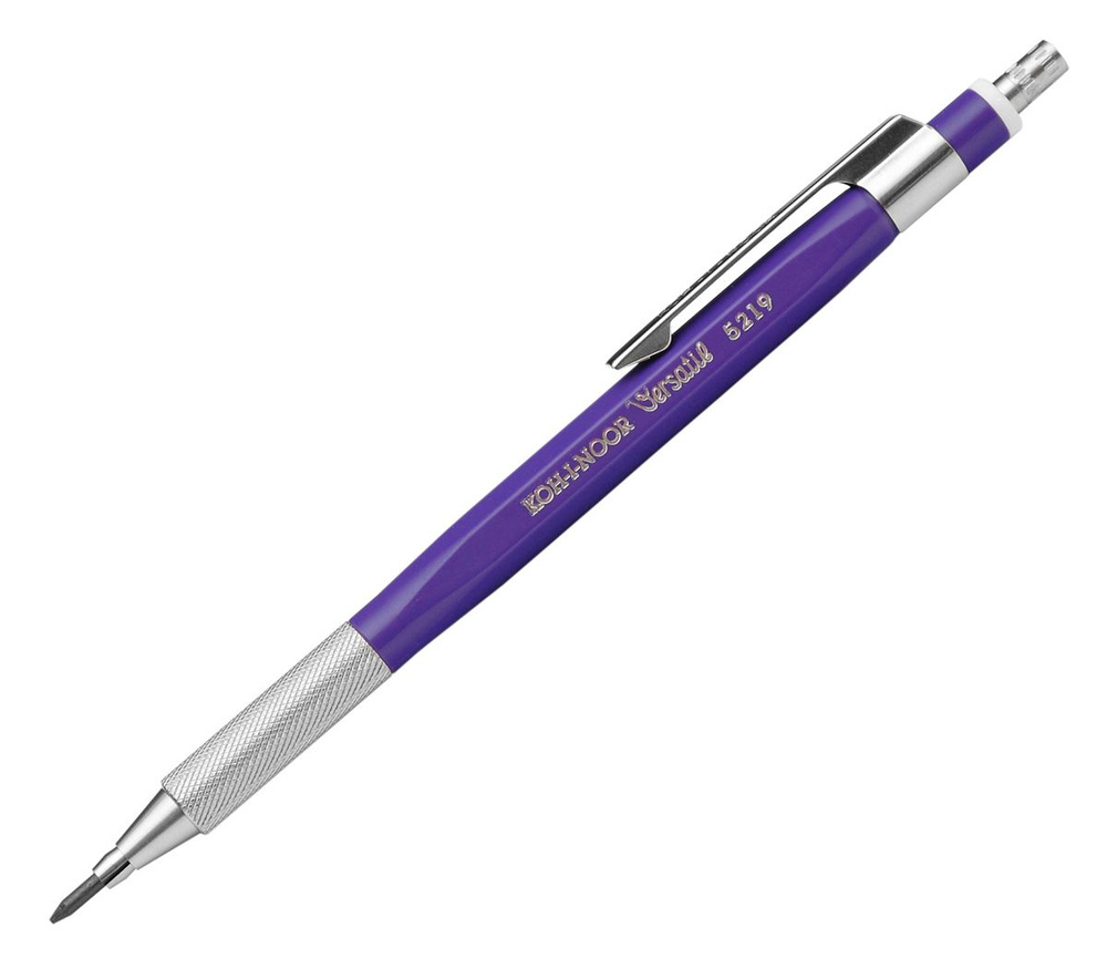 Карандаш механический KOH-I-NOOR VERSATIL 5219 VIOLET фиолетовый корпус  #1