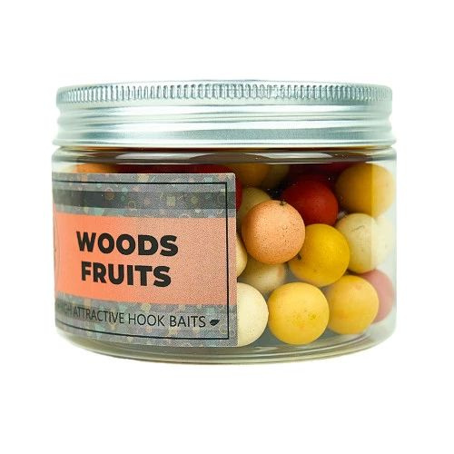 Бойлы насадочные MAD CARP BAITS 15мм WOODS FRUlTS COLOR MIX (Лесные фрукты) Цветной микс  #1