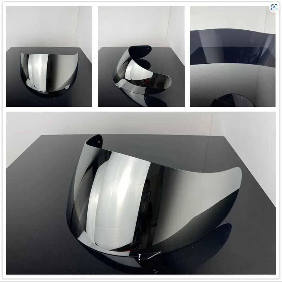 Визор стекло для шлема AGV K3 K4, хром / серебро / зеркальный  #1