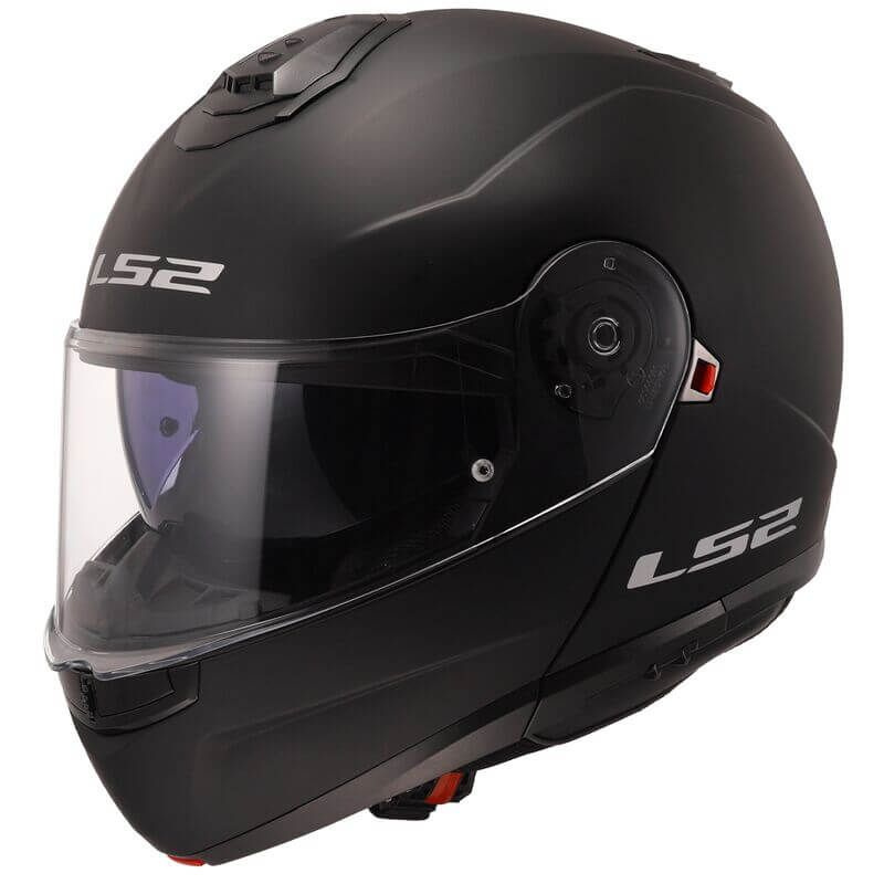 Шлем модуляр для мотоциклистов LS2 FF908 STROBE 2 Matt Black L мотоэкипировка мотозащита  #1