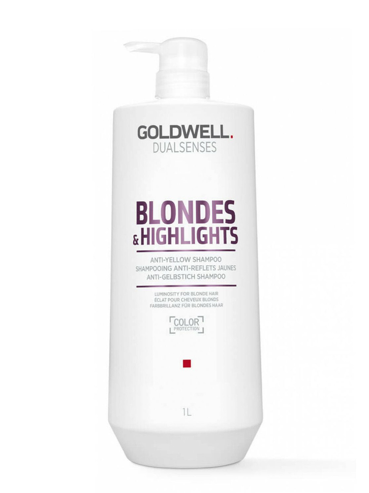 Шампунь против желтизны GOLDWELL Blondes & Highlights 1000 мл #1