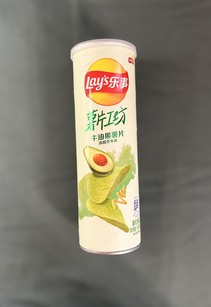 Lay's Stax со вкусом авокадо и сладкой горчицы, 104 г (Китай) #1