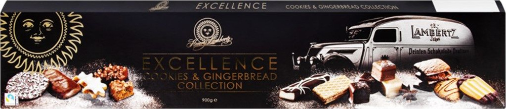 Набор кондитерских изделий LAMBERTZ Excellence Collection печенье и вафли  #1