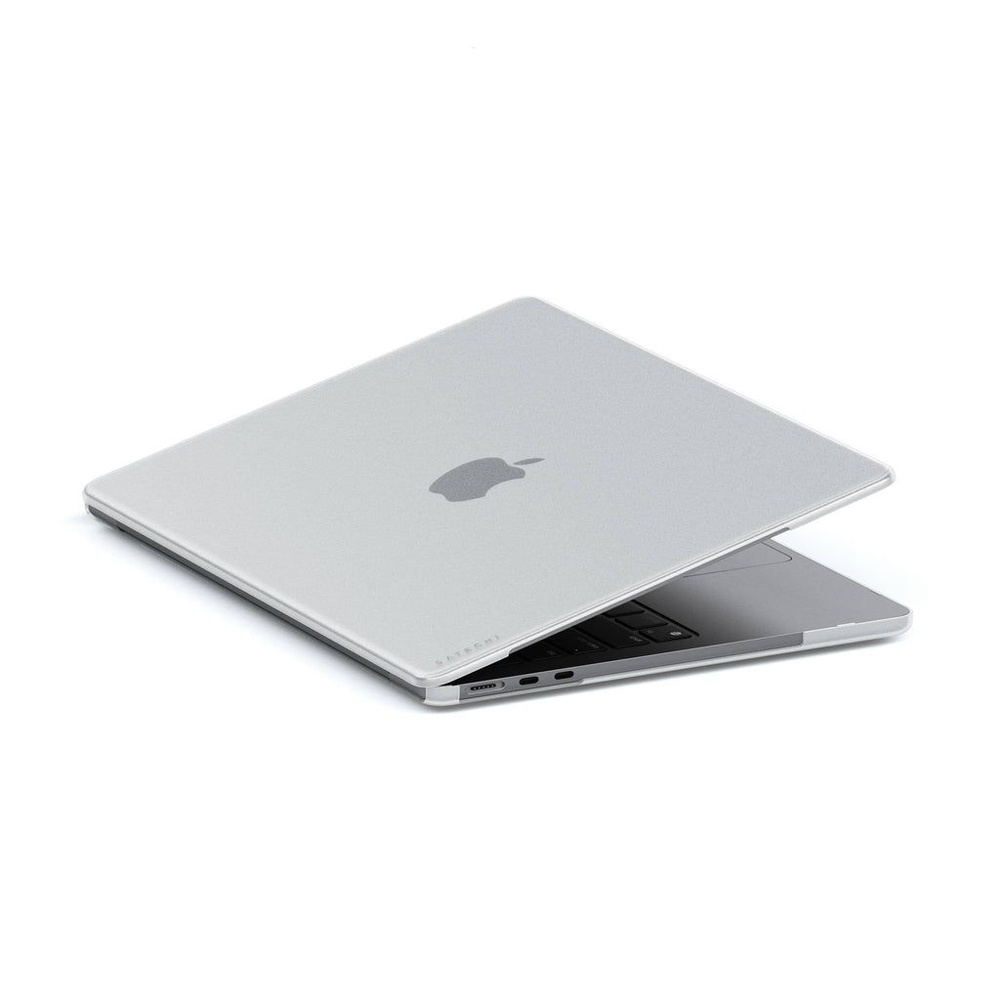 Чехол-накладка Satechi Eco-Hardshell Case для MacBook Air 13 дюймов (M2 M3, 2022 и новее) (Матовый прозрачный #1