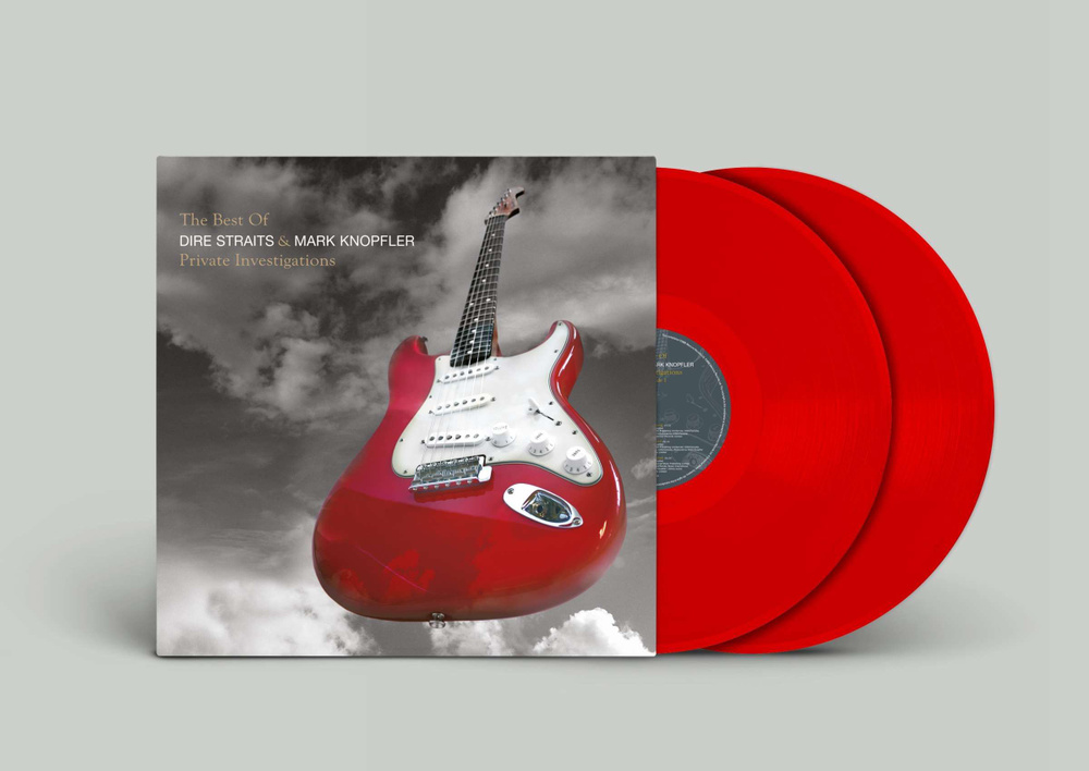 Виниловая пластинка Dire Straits & Mark Knopfler. The Best Of. Private Investigations (Limited Red Vinyl) #1