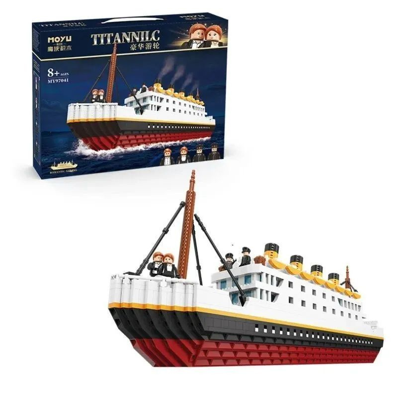 Конструктор Корабль Титаник / Круизный лайнер / 2980 деталей  #1