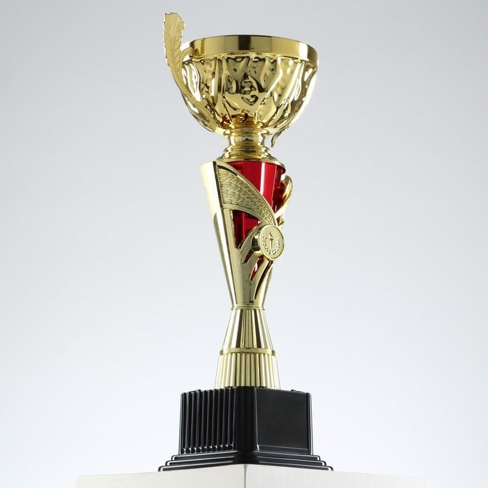 Кубок 155C, наградная фигура, золото, подставка пластик, 32 15 9,5 см  #1