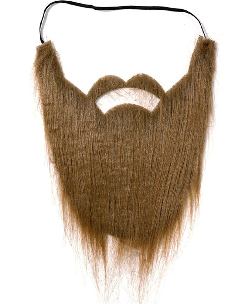 Борода на резинке коричневая (20345) #1
