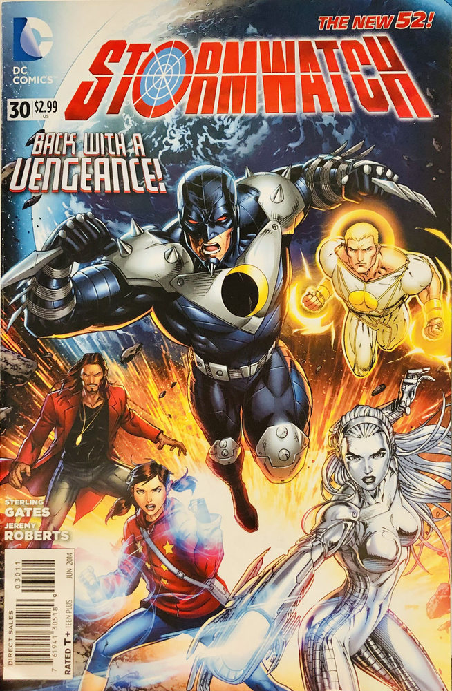 StormWatch. (The New 52) N30 Back with a vengeance . Комикс на английском языке | Cornell Paul  #1