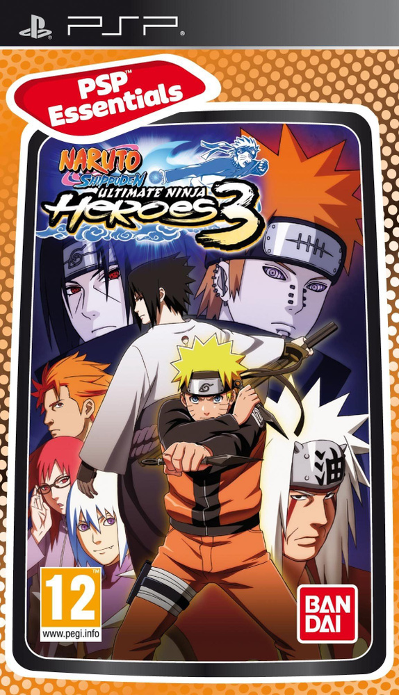 Игра Naruto Shippuden: Ultimate Ninja Heroes 3 (PlayStation Portable (PSP), Английская версия)  #1