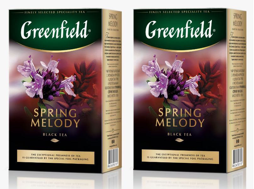 Чай листовой черный Greenfield Spring Melody, 100 гр - 2 штуки #1