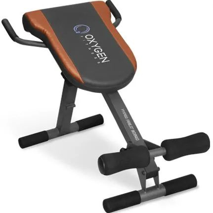 Гиперэкстензия Oxygen Fitness Hyper Press Board, скамья спортивная, для тренировки мышц пресса и спины, #1