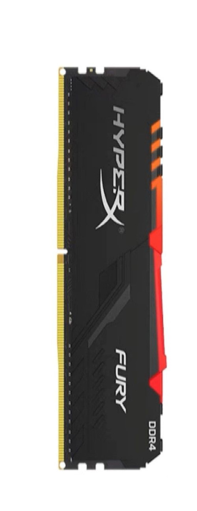 Kingston Fury Оперативная память Beast Black RGB DDR4 3200 МГц 1x8 ГБ (KF432C16BB/8)  #1