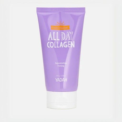 YADAH коллагеновая очищающая пенка для умывания ALL DAY COLLAGEN FOAM CLEANSER  #1