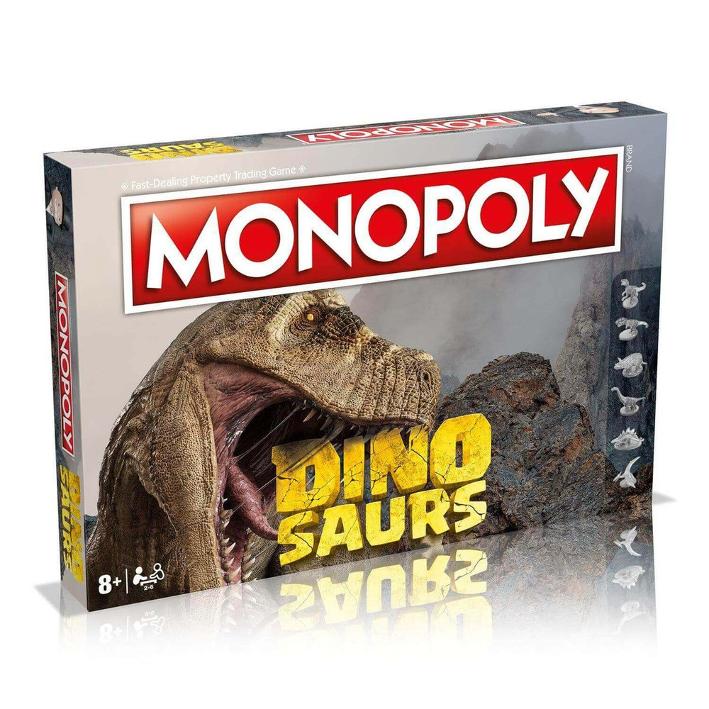 Настольная игра Монополия Dinosaurs на английском языке 4251 #1