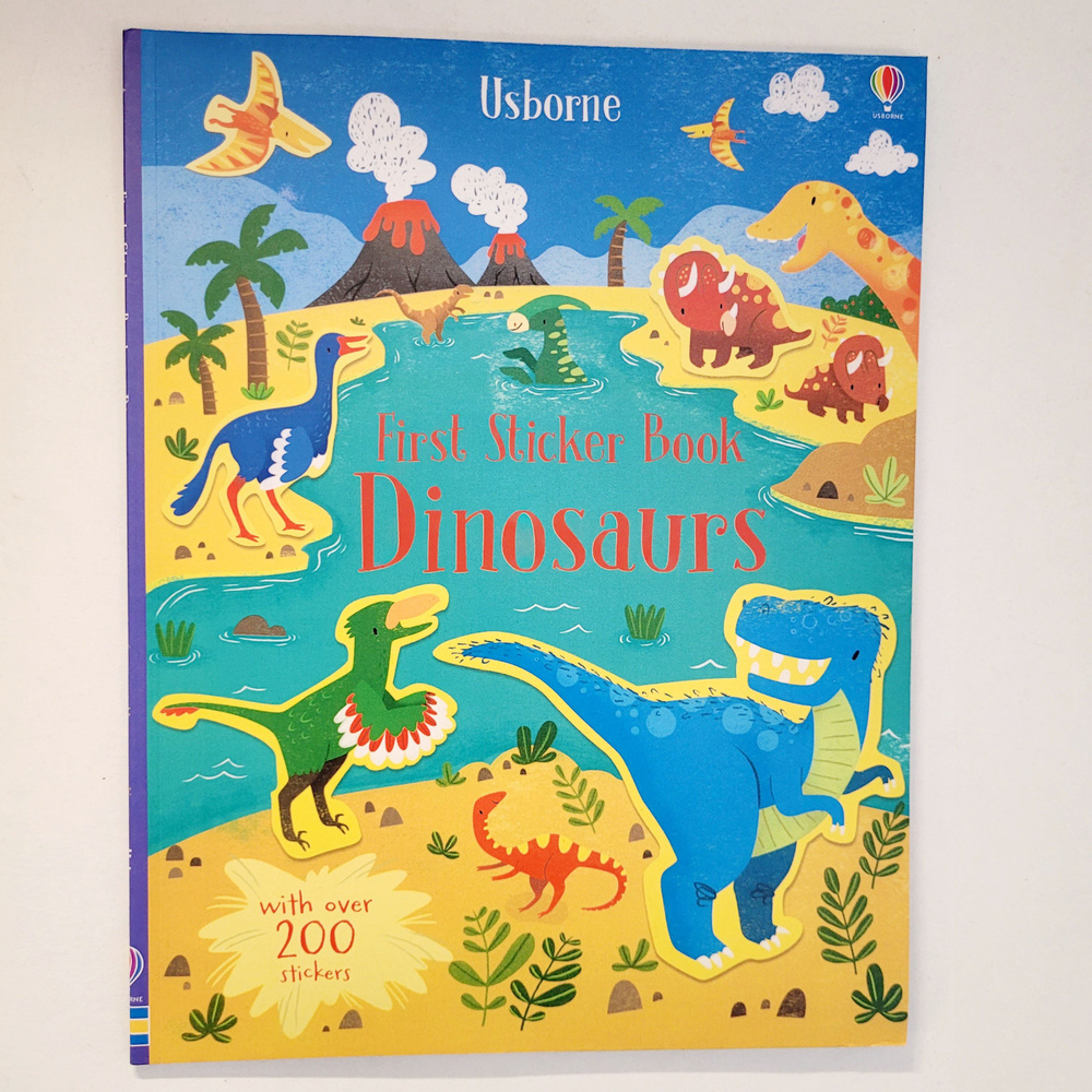 Usborne. First Sticker Book. Dinosaurs | Watson Hannah #1