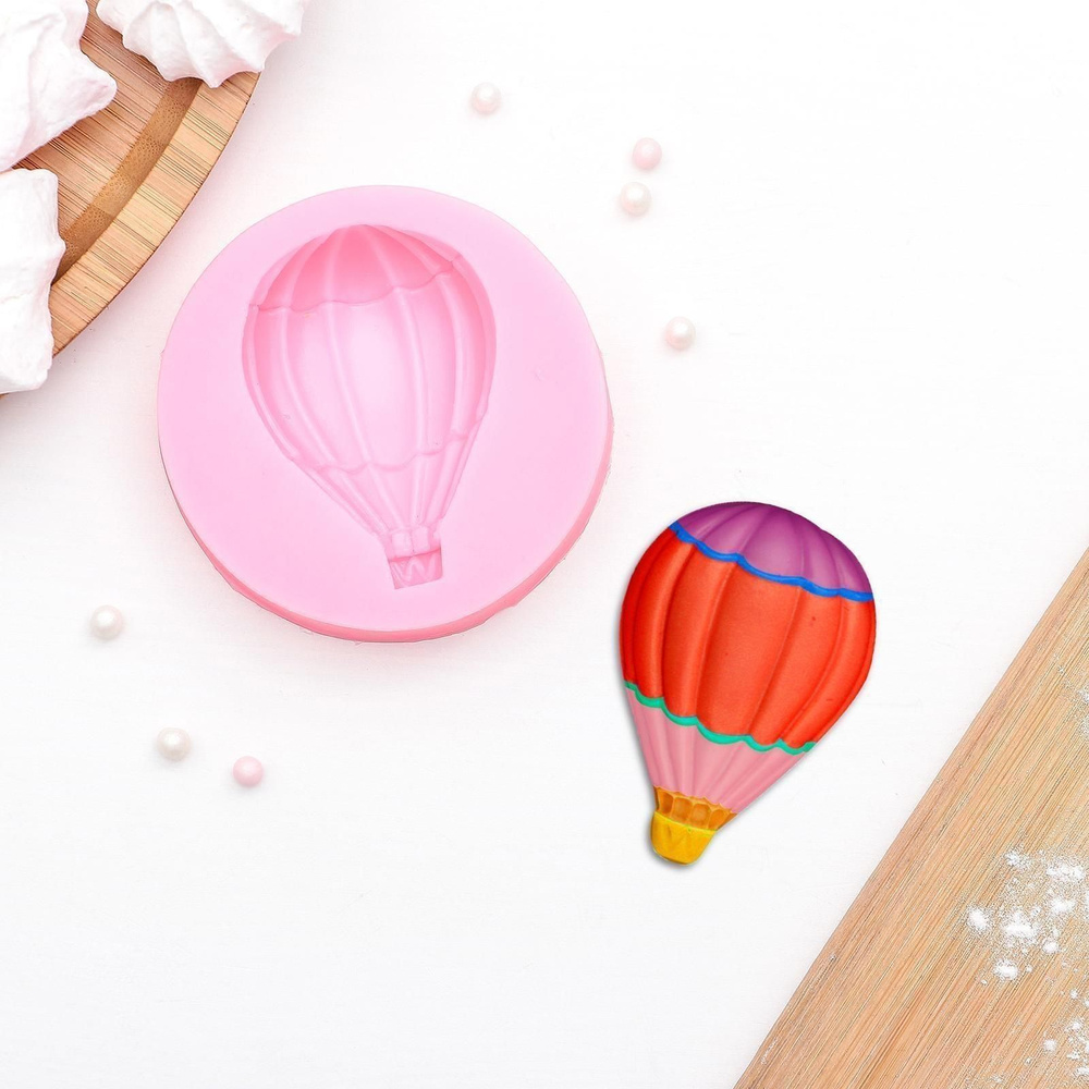Молд кондитерский Воздушный шар, 7,5 x 7,5 см, ячейка 6 x 4 см #1
