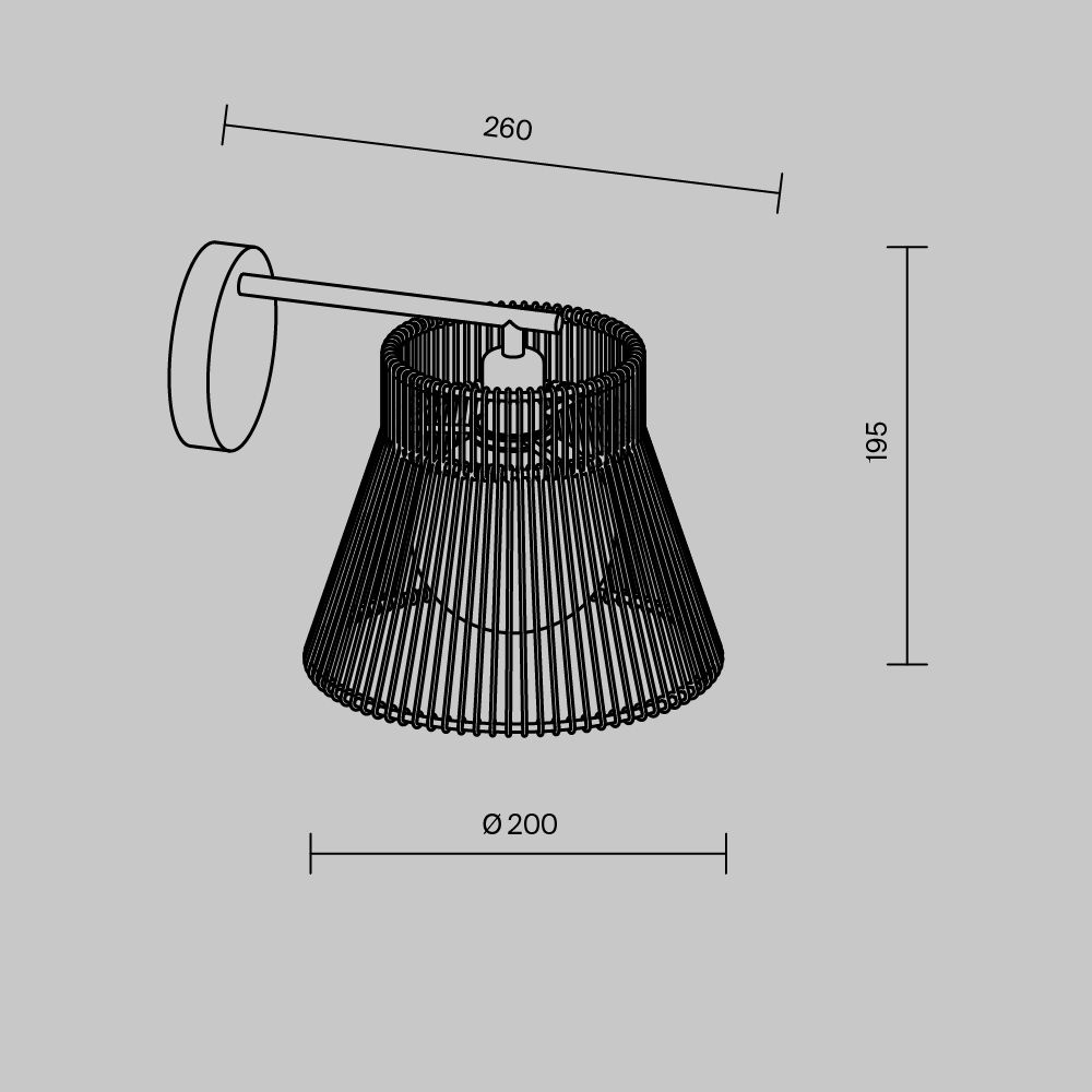 Настенный светильник бра Freya FR5405WL-01W #1