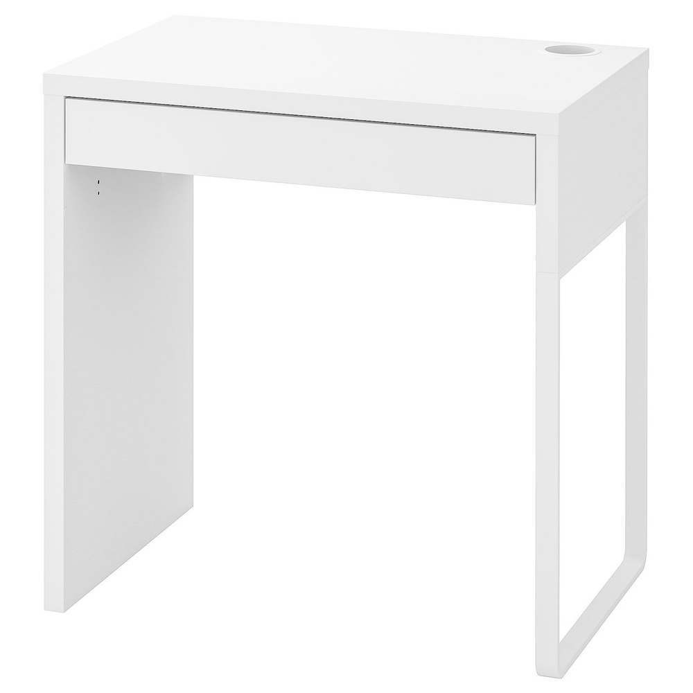 MICKE Письменный стол IKEA, белый 73x50 см (20373923) #1