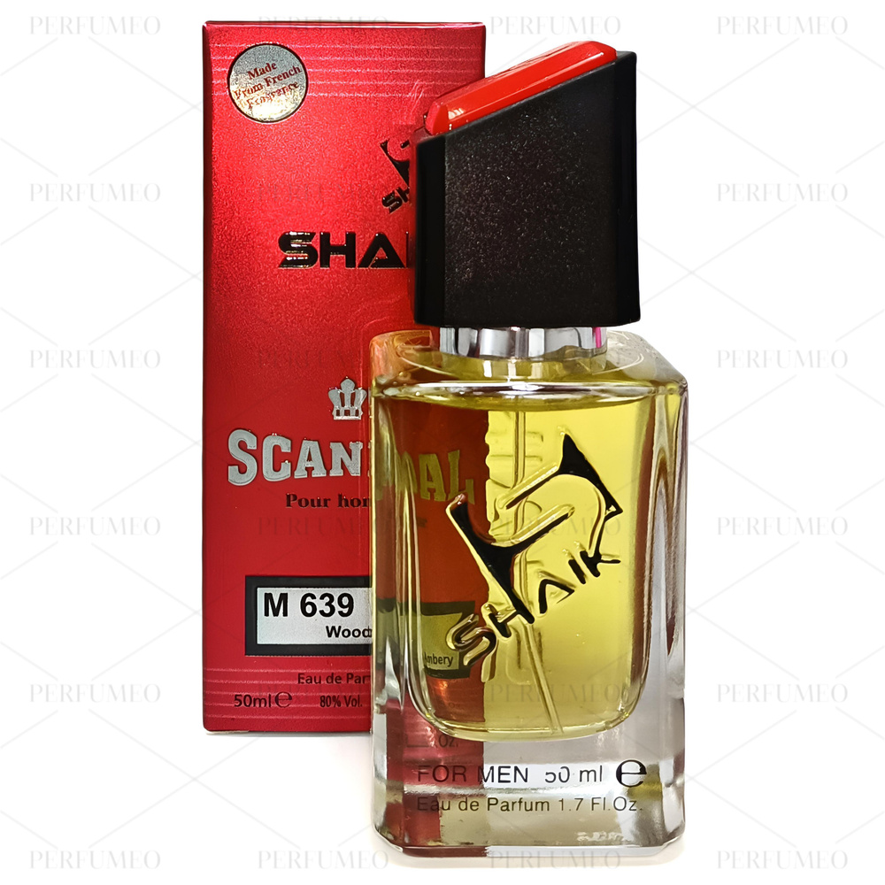 SHAIK PARIS M 639 Woody Ambery SCANDAL Pour Homme Парфюмерная вода 50мл Мужская  #1