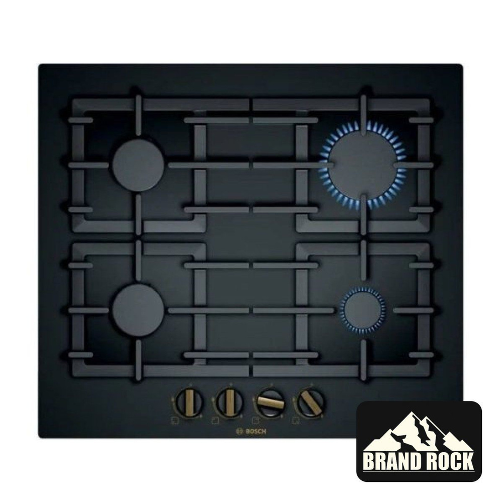 Bosch Газовая варочная панель PPP6B6B90R, черный #1