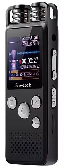 Профессиональный цифровой диктофон Savetek GS-R07 8GB #1