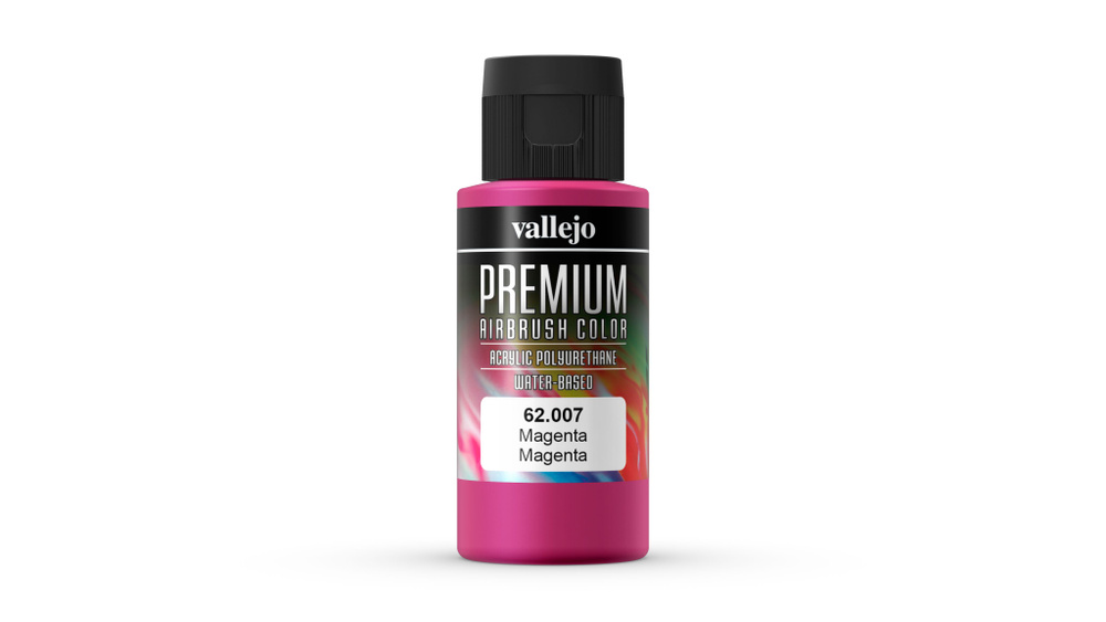 Краска для аэрографа Vallejo Premium/ Маджента основной (арт.62007)  #1