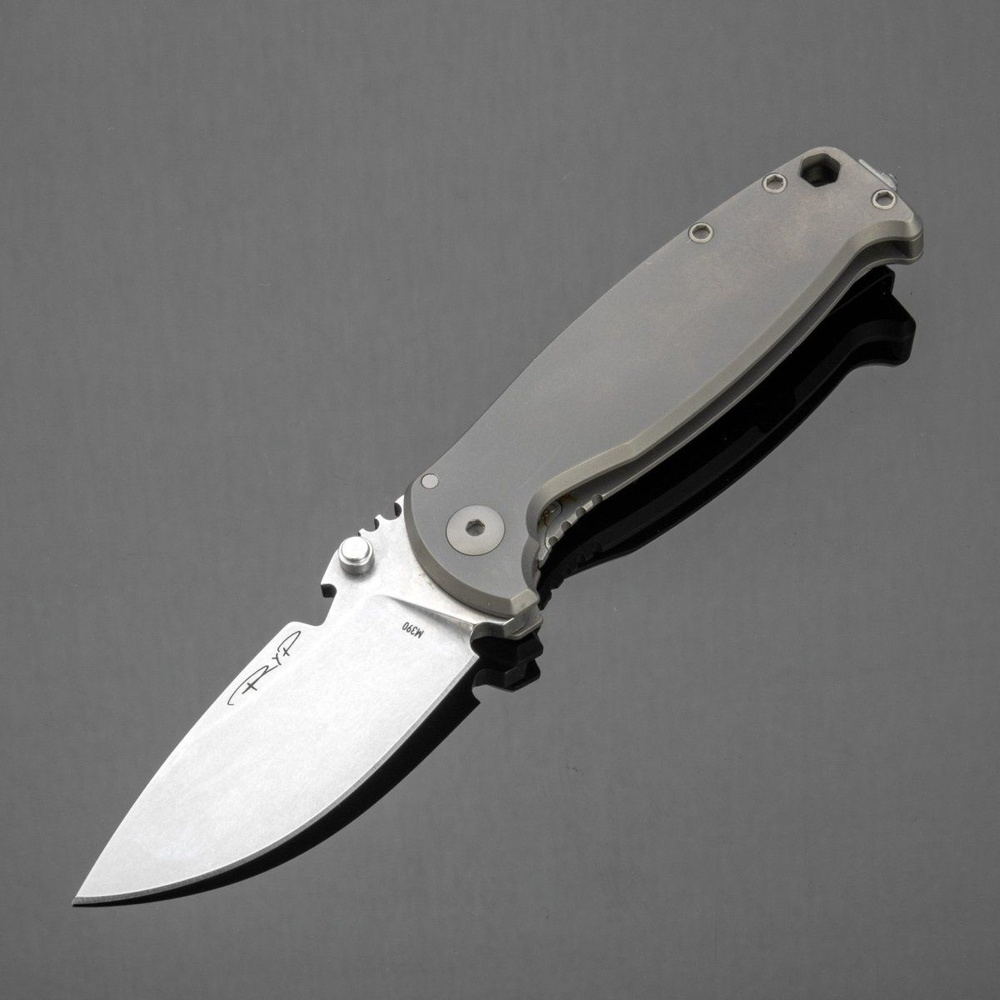 Складной нож DPx HEST/F 3 0, сталь M390, рукоять титан, артикул DPHSF011 США  #1