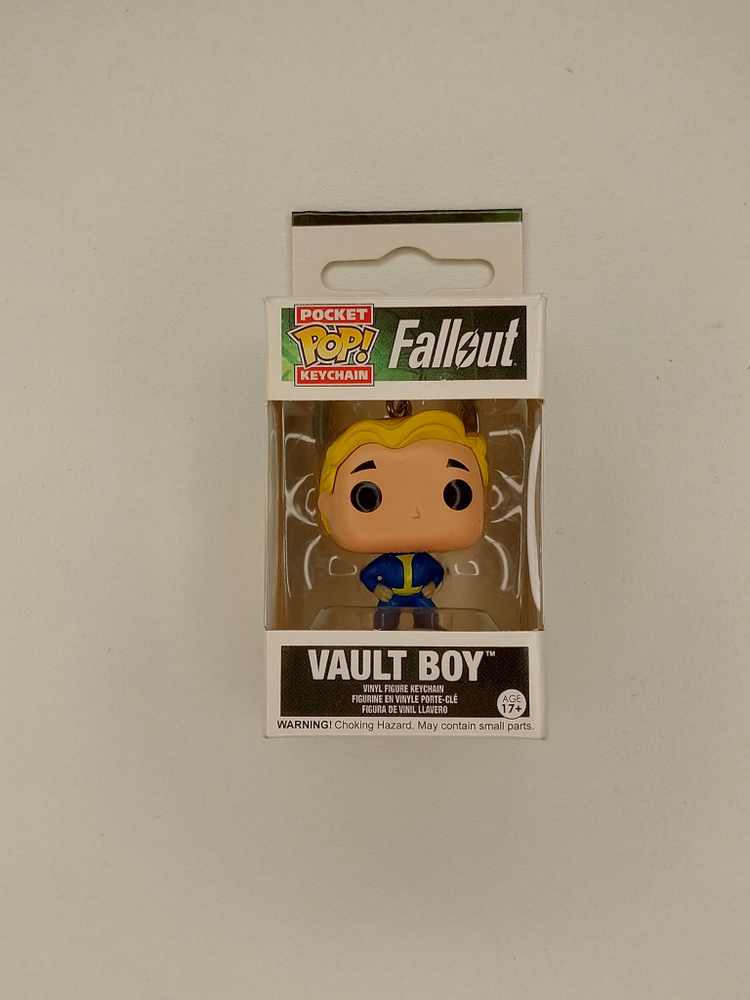 Брелок Вольт бой Vault Boy KeyChain из игры Fallout #1