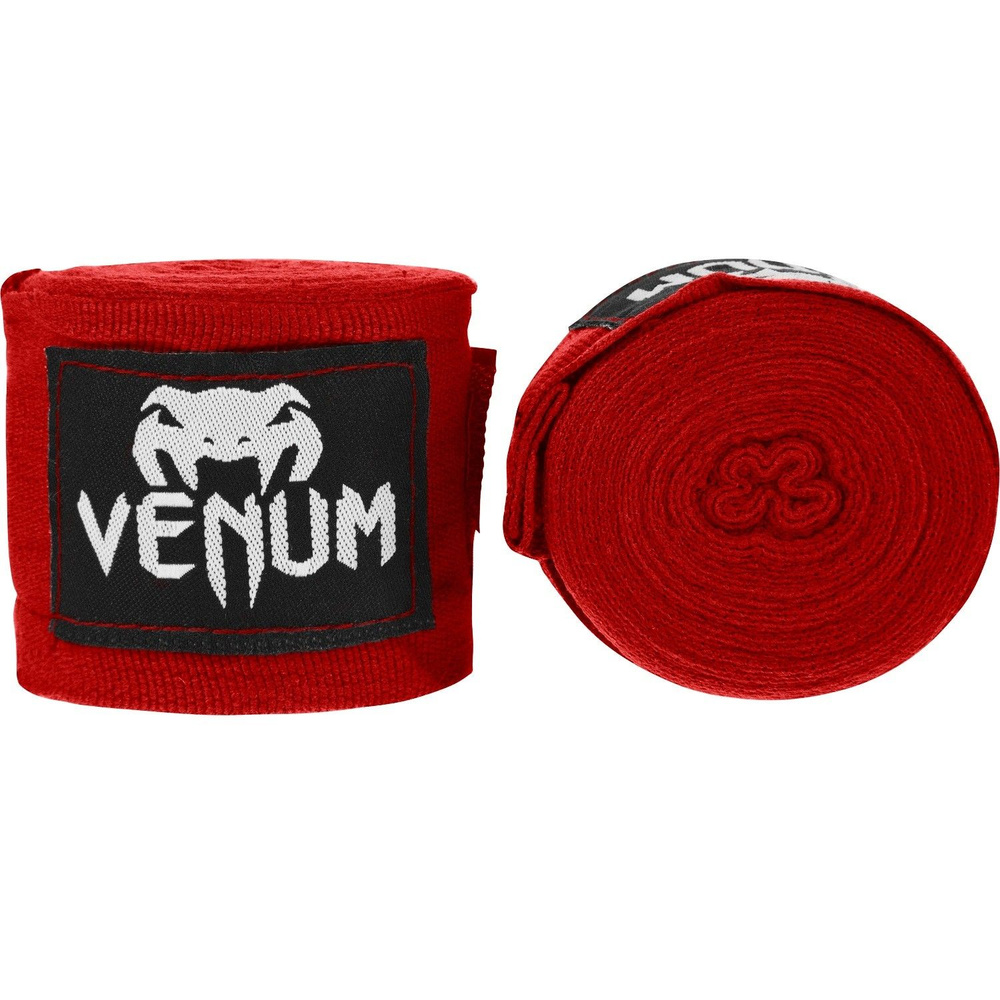 Бинты Venum Kontact Orig Boxing Handwraps красные #1