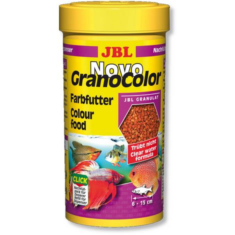 JBL NovoGranoColor - корм для яркой окраски акв. рыб, гранулы, 250 мл  #1