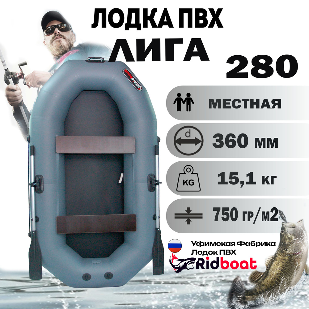 Ridboat Лодка, 280 см,  #1