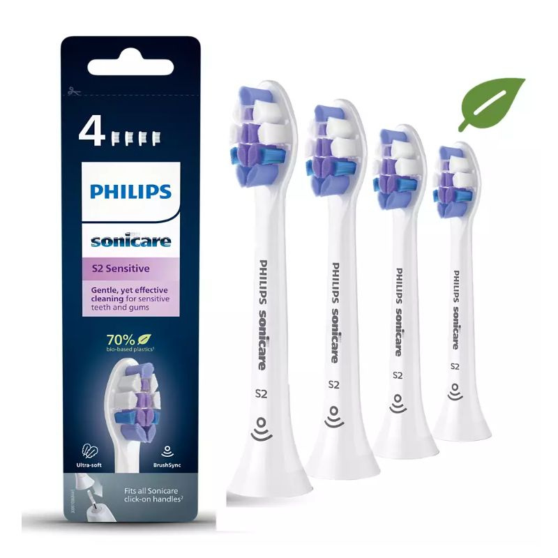 Насадки для зубной щетки Philips Sonicare Sensitive HX6054/10, 4 шт. #1