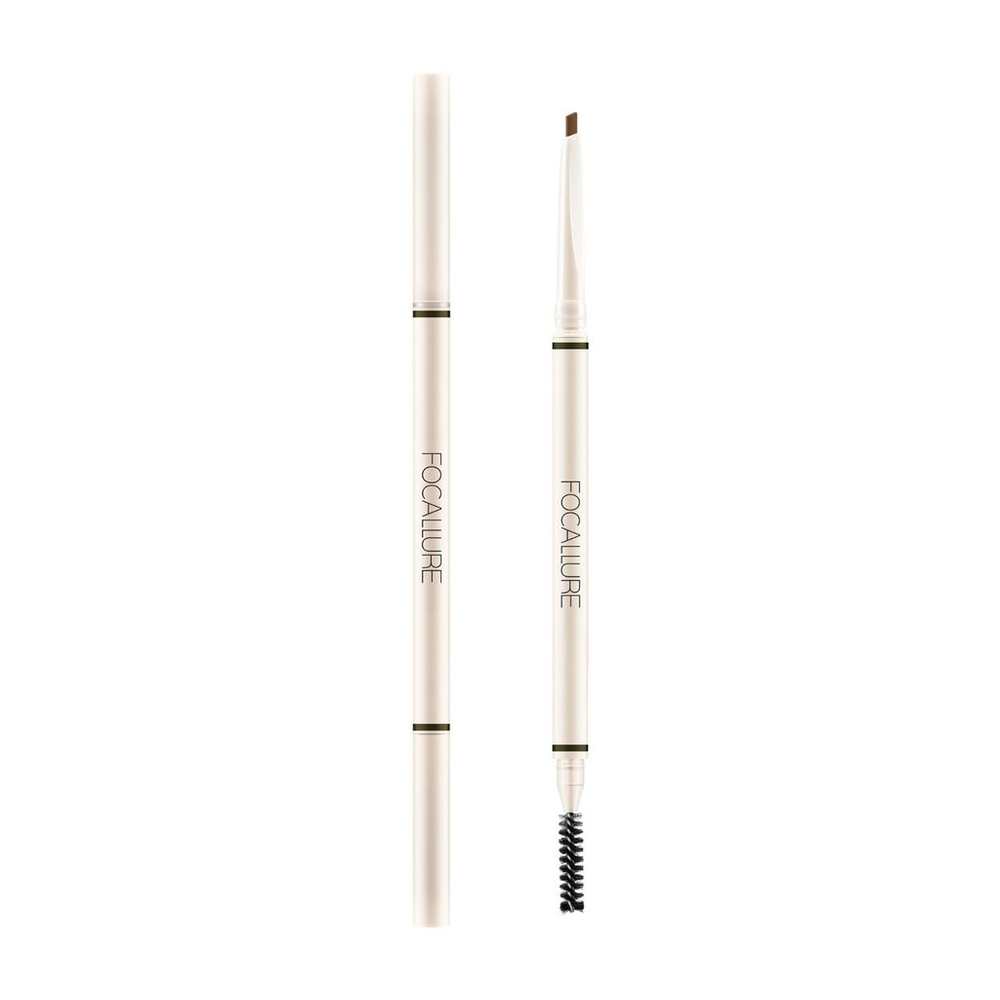 FOCALLURE Карандаш для бровей Artist Superfine Eyebrow Pencil, 0,08 г, 02 Глубокий коричневый  #1