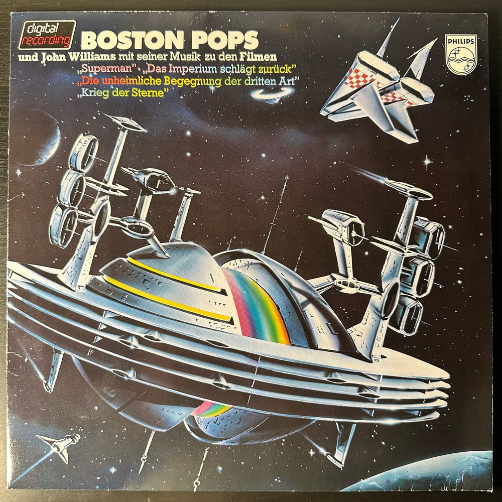 Виниловая пластинка Boston Pop Und John Williams - Boston Pops (Германия 1980г.)  #1