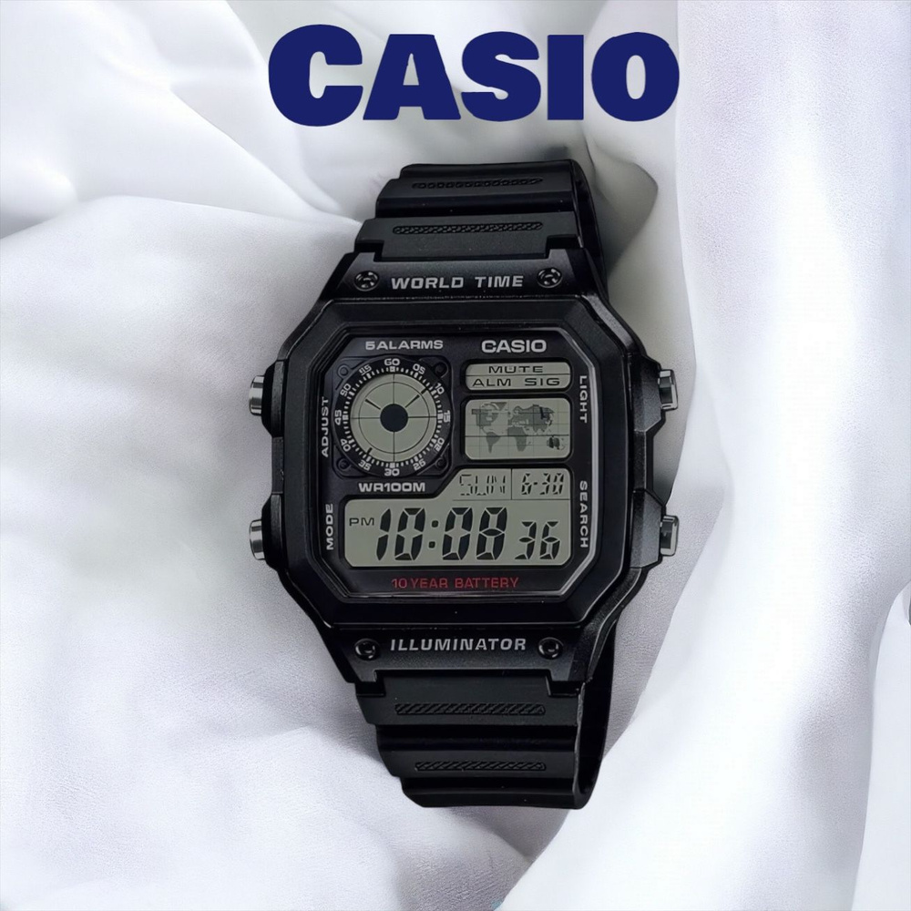 Наручные часы CASIO AE-1200WH-1A #1